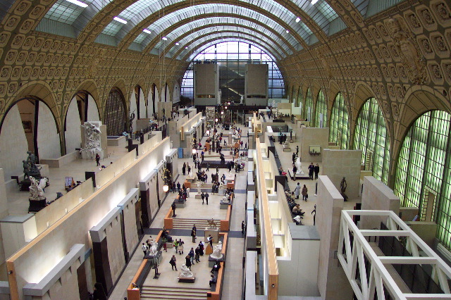 Inside the Musee d'Orsay