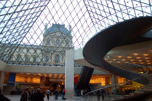 Inside the Louvre, Paris