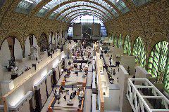 Inside the Musee d'Orsay