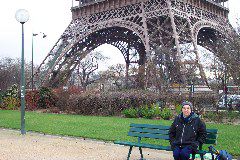 Before going up the Eiffel Tower