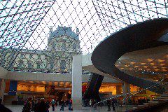 Inside the Louvre, Paris