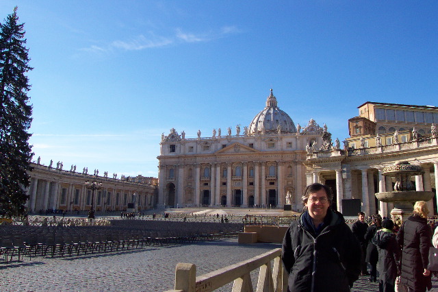 St. Peter's piazza and Basilica, Vatican