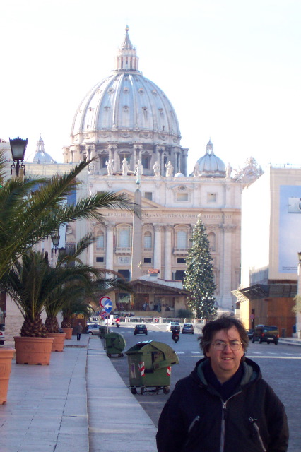 Outside St. Peter's Basilica, Vatican