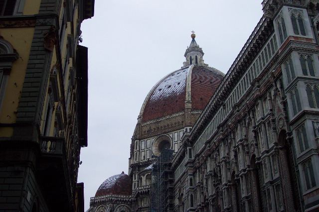 Snow on the Duomo, Florence