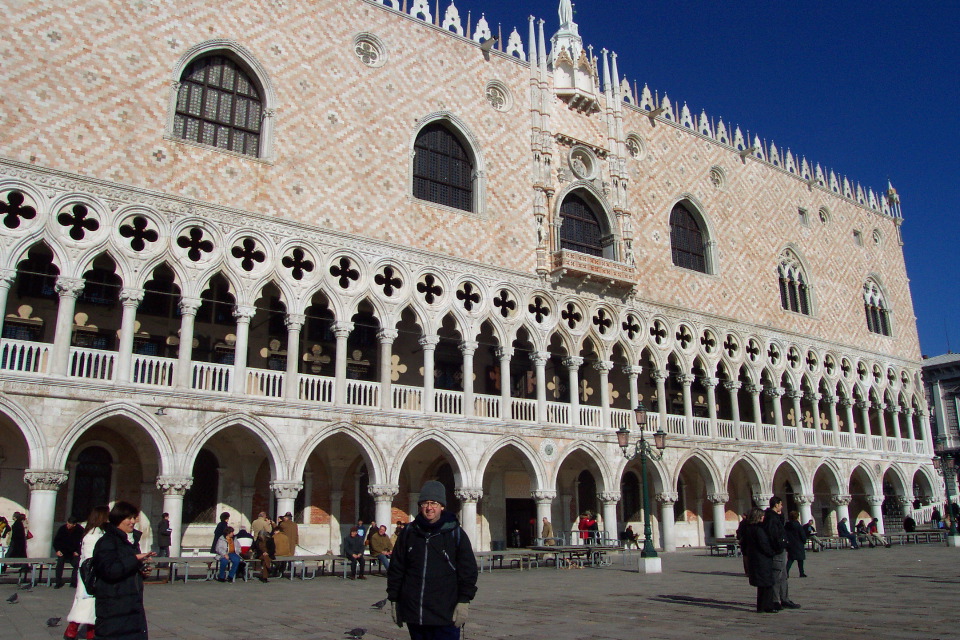 In front of the Doge's Palace