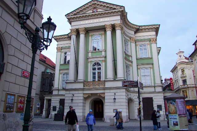 Prague National Theartre where Don Giovanni premiered in 1787