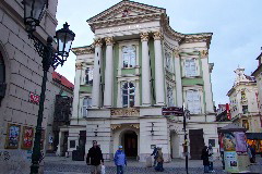 Prague National Theartre where Don Giovanni premiered in 1787