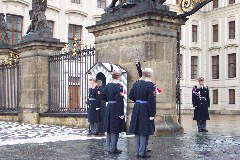 Changing of the guard, Prague Castle