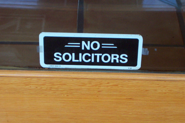 Our hotel doesn't welcome lawyers!?!